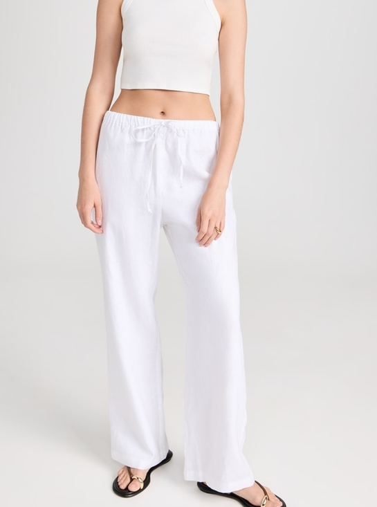 Reformation Pants - Reformation Olina Linen Pants